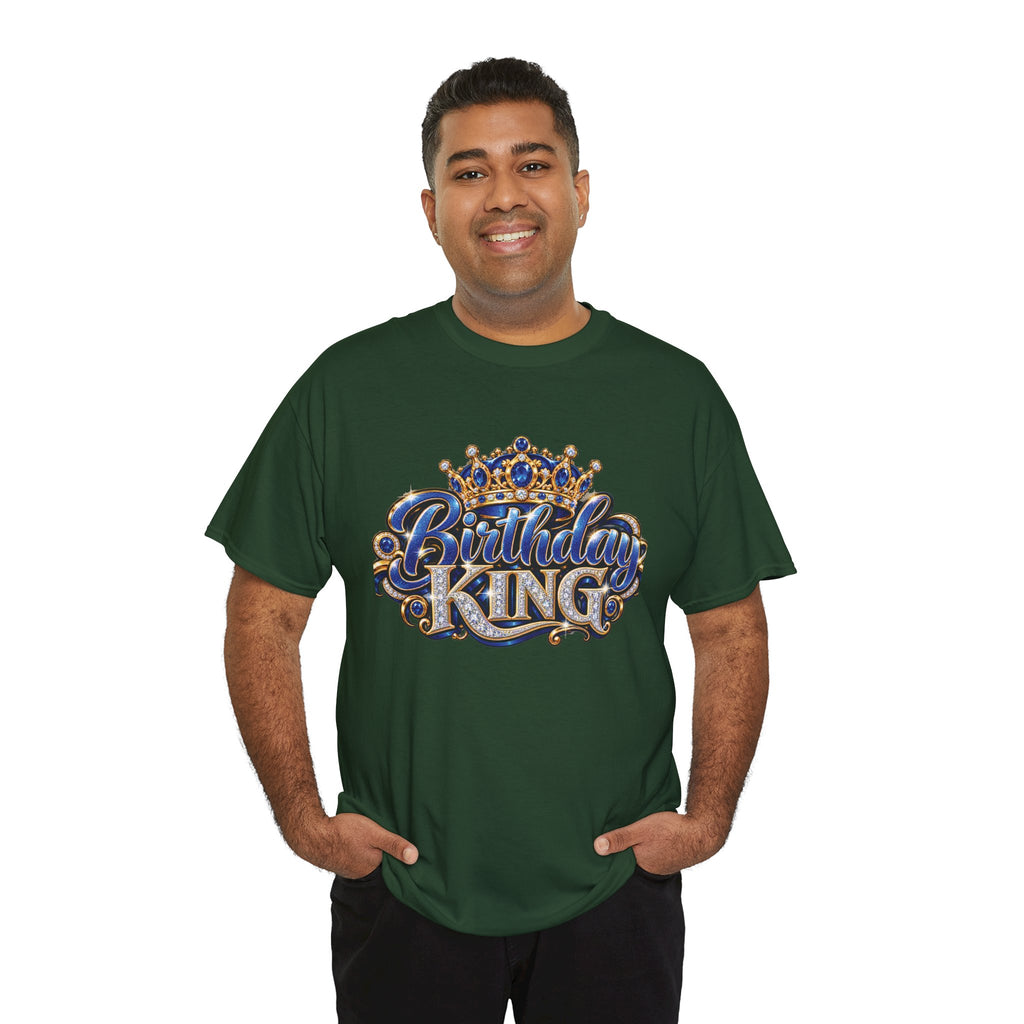 Birthday King Crown Graphic T-Shirt