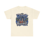 Detroit Basketball Lion Graphic Tee | Motor City D Old English Logo