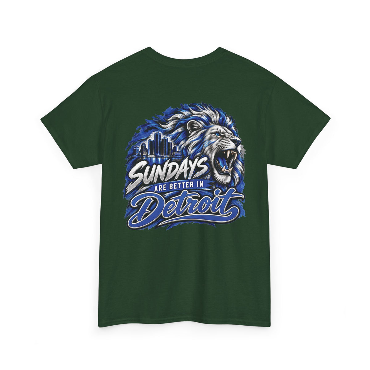 Detroit Motor City Grit & Sundays Are Better in Detroit T-Shirt