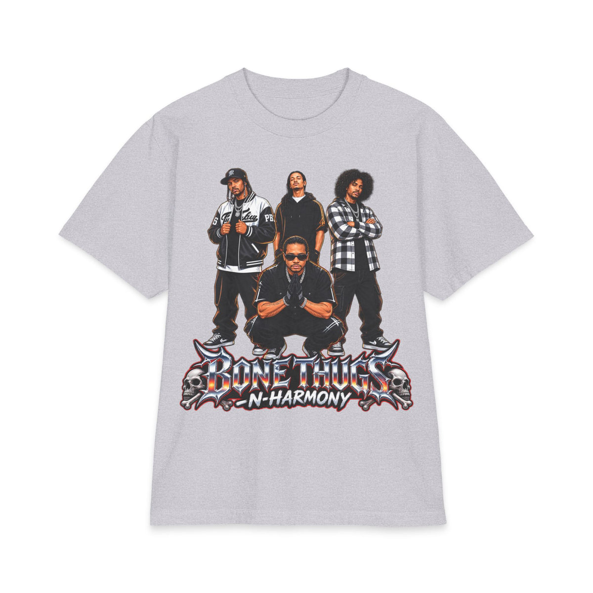 Boy Band Photo Graphic T-Shirt | Vintage Hip Hop Group Tee