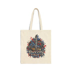 Detroit Rock City Tote Bag | Guitar Skyline Grunge Drip Design