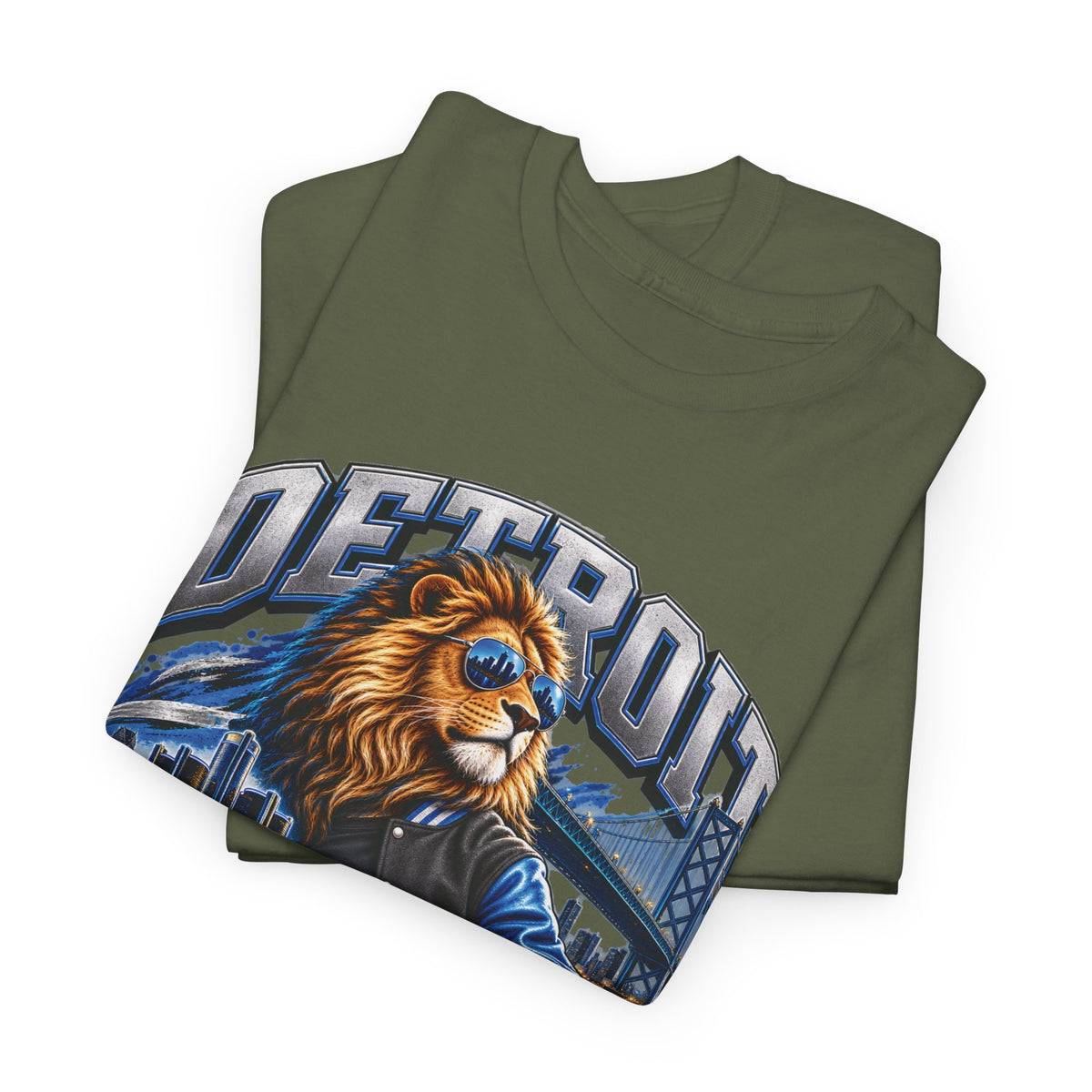Detroit Lions Football Graphic T-Shirt