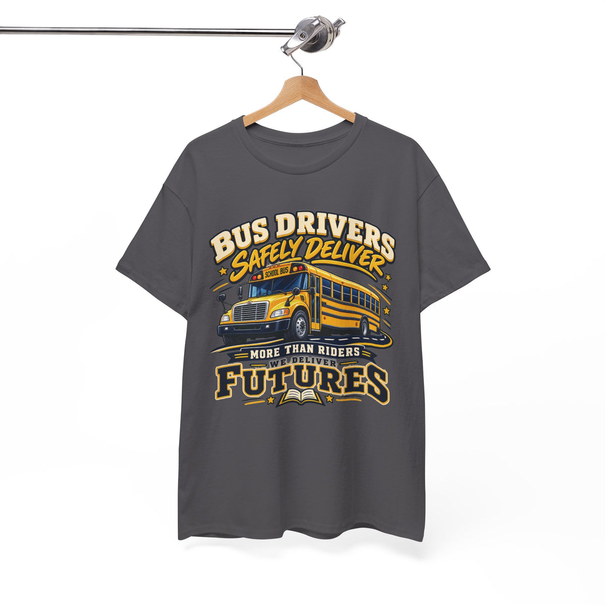 Bus Drivers Safely Deliver Futures Graphic T-Shirt
