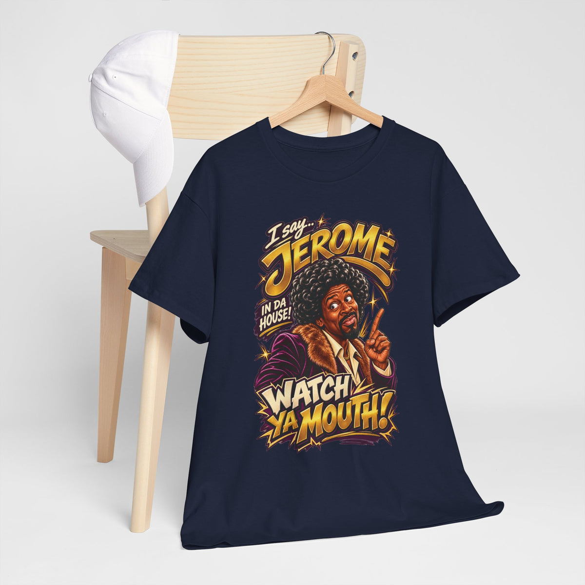 Martin Graphic Tee Jerome Watch Ya Mouth Graphic T-Shirt