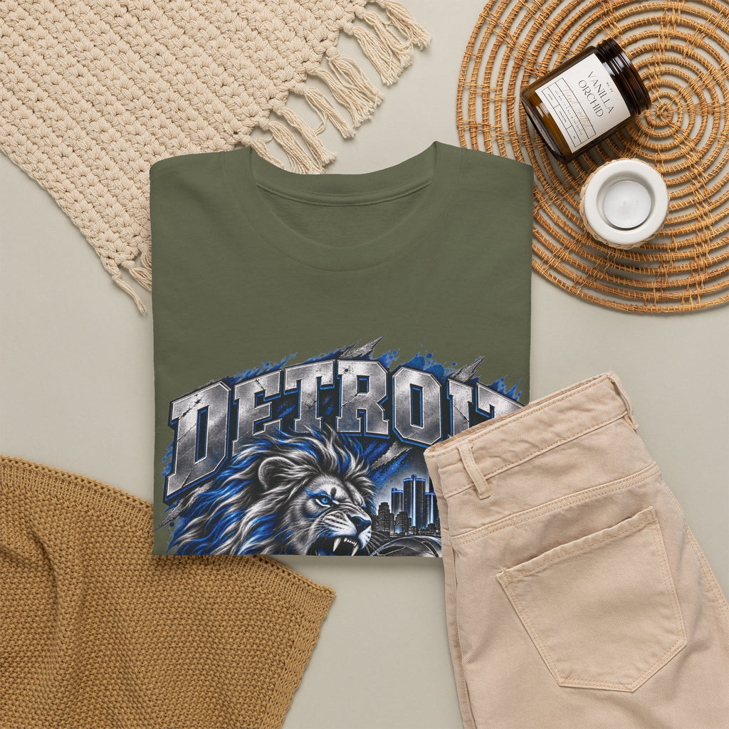 Detroit Football Lion Graphic Tee