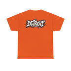 Detroit Lion Graffiti tee | Colorful Drip Lion Detroit Tee