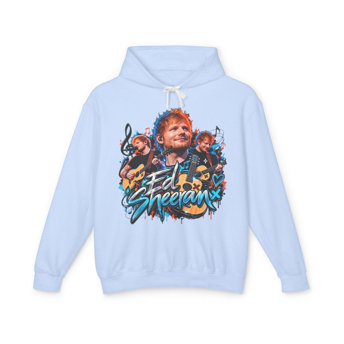 Ed Sheeran Portrait Hoodie | Loop Tour 2026 Back Design