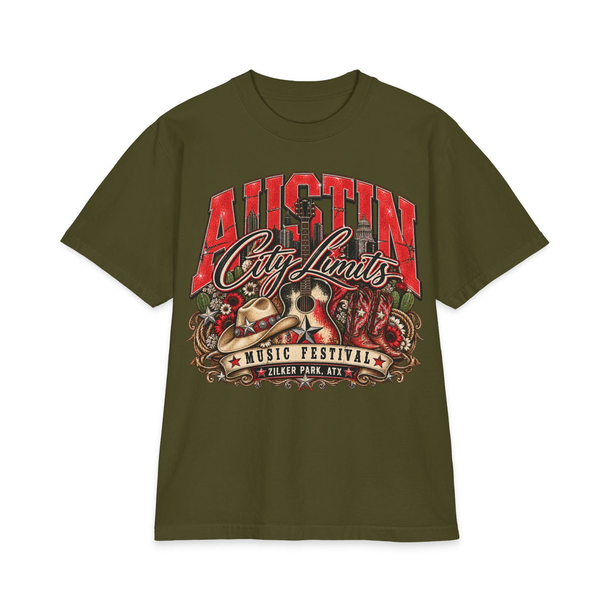Austin City Limits Music Festival T-Shirt | Band Lineup Tee