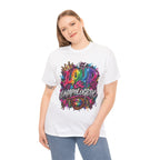 Loud & Unapologetic T-Shirt | Colorful Graffiti Typography, Bold Street Art Tee