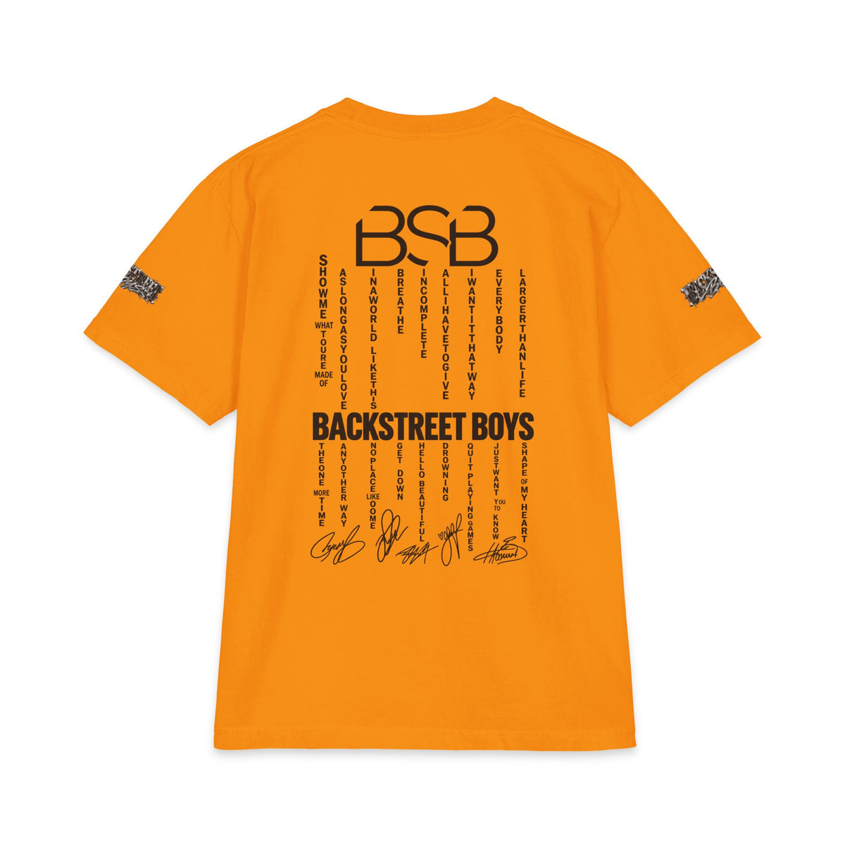 Backstreet Boys Photo Autograph T-Shirt | Band Tee