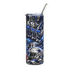 Dallas Cowboys stainless steel tumbler | NFL logo 20oz travel cup