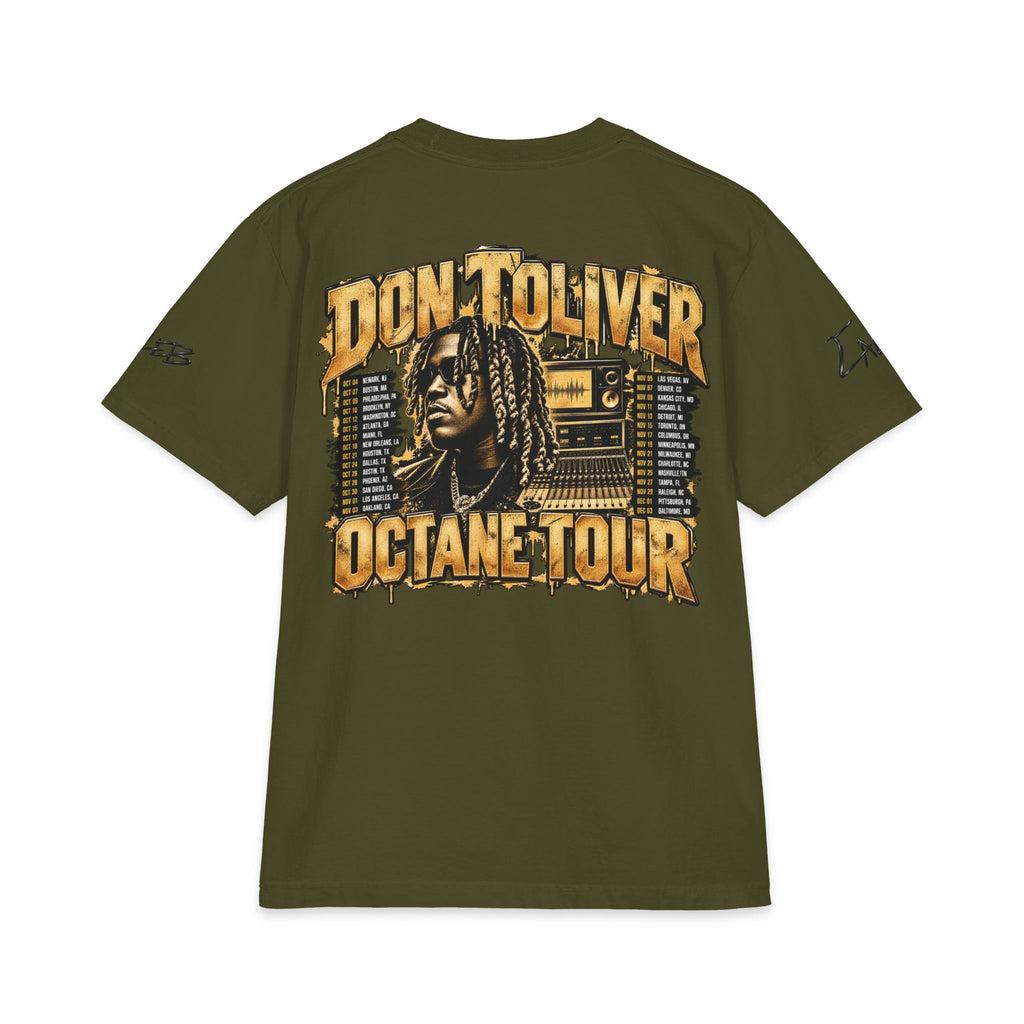 Don Toliver Octane Tour T-Shirt | Rapper Portrait, Sound System Graphics