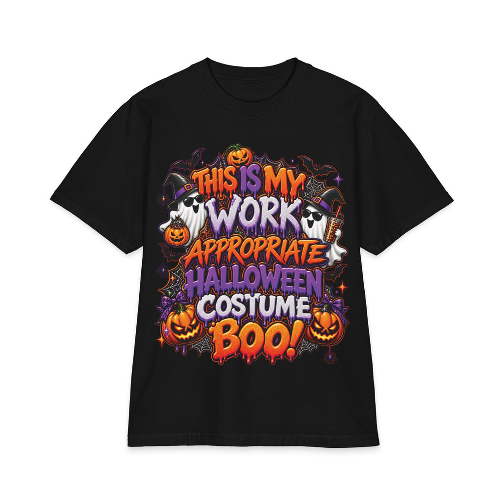 This Is My Work Appropriate Halloween Costume T-Shirt | Halloween Boo Pumpkin Tee