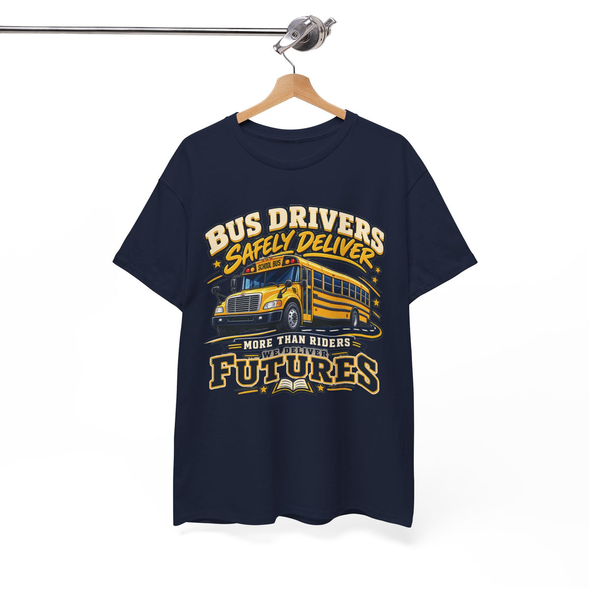 Bus Drivers Safely Deliver Futures Graphic T-Shirt