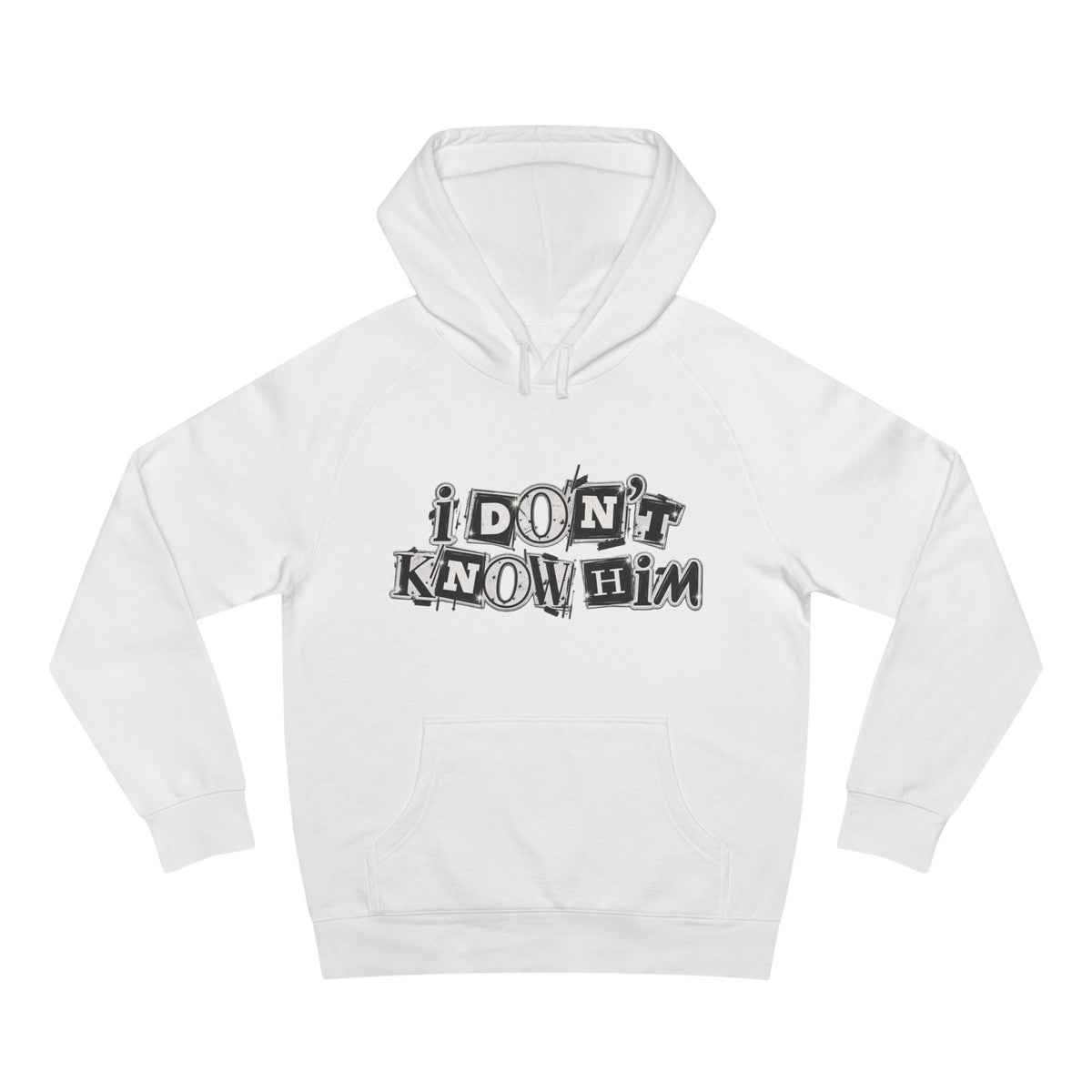 I Don’t Know Him Couples Graphic Hoodie