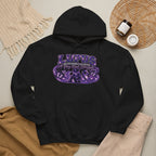 Lupus Awareness Purple Ribbon Hoodie | Support Autoimmune Awareness