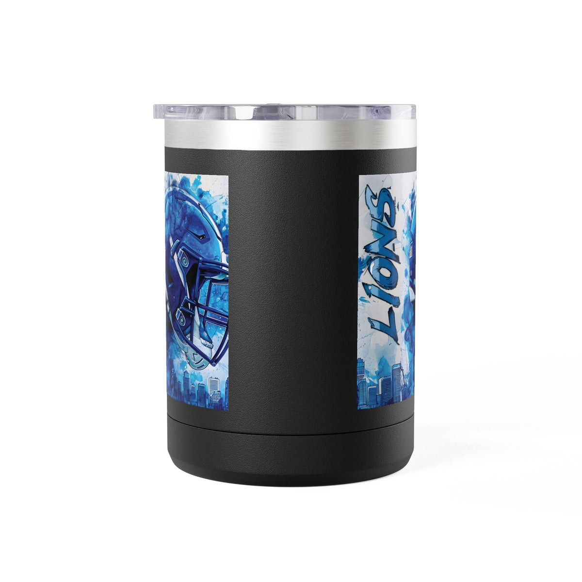 Blue Football Helmet Lions mug | 15oz Tumbler