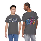 Detroit Script Tee | 313 Drip Skyline T-Shirt