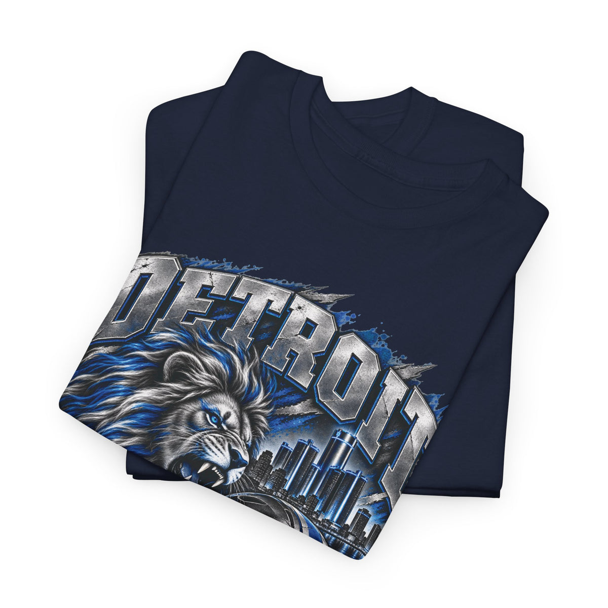 Detroit Football Lion Graphic Tee