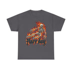 Flair Day Multiple Sclerosis Tee | Skull Flames Graphic Shirt