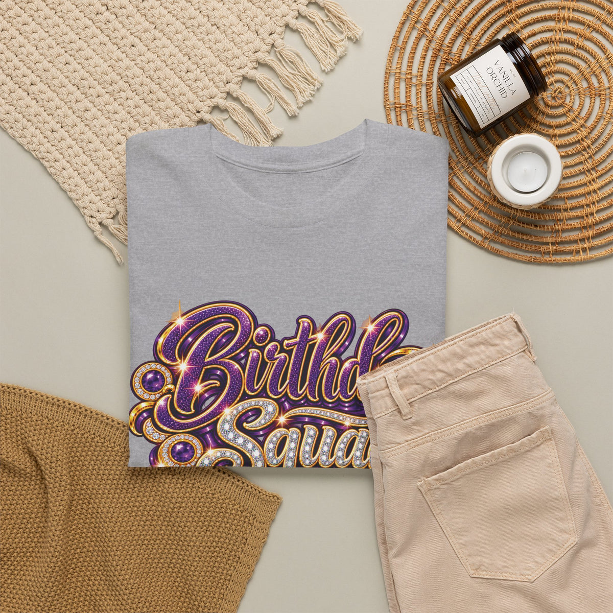 Birthday Squad Celebration T-Shirt
