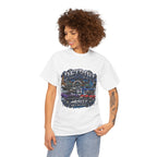 Detroit Muscle Car Tee | Vintage Hot Rod Illustration, Garage Scene