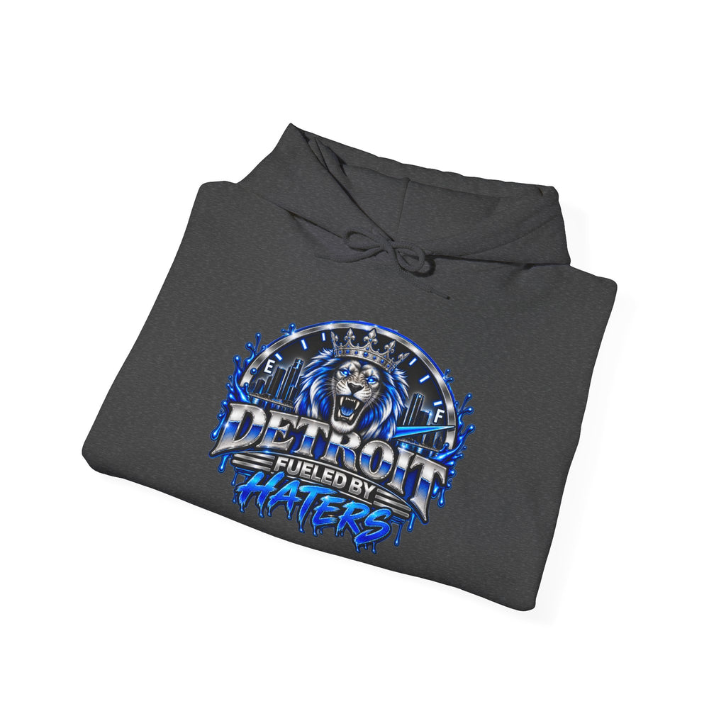 Detroit Graffiti Lion Hoodie | Detroit Drip Streetwear Sweatshirt
