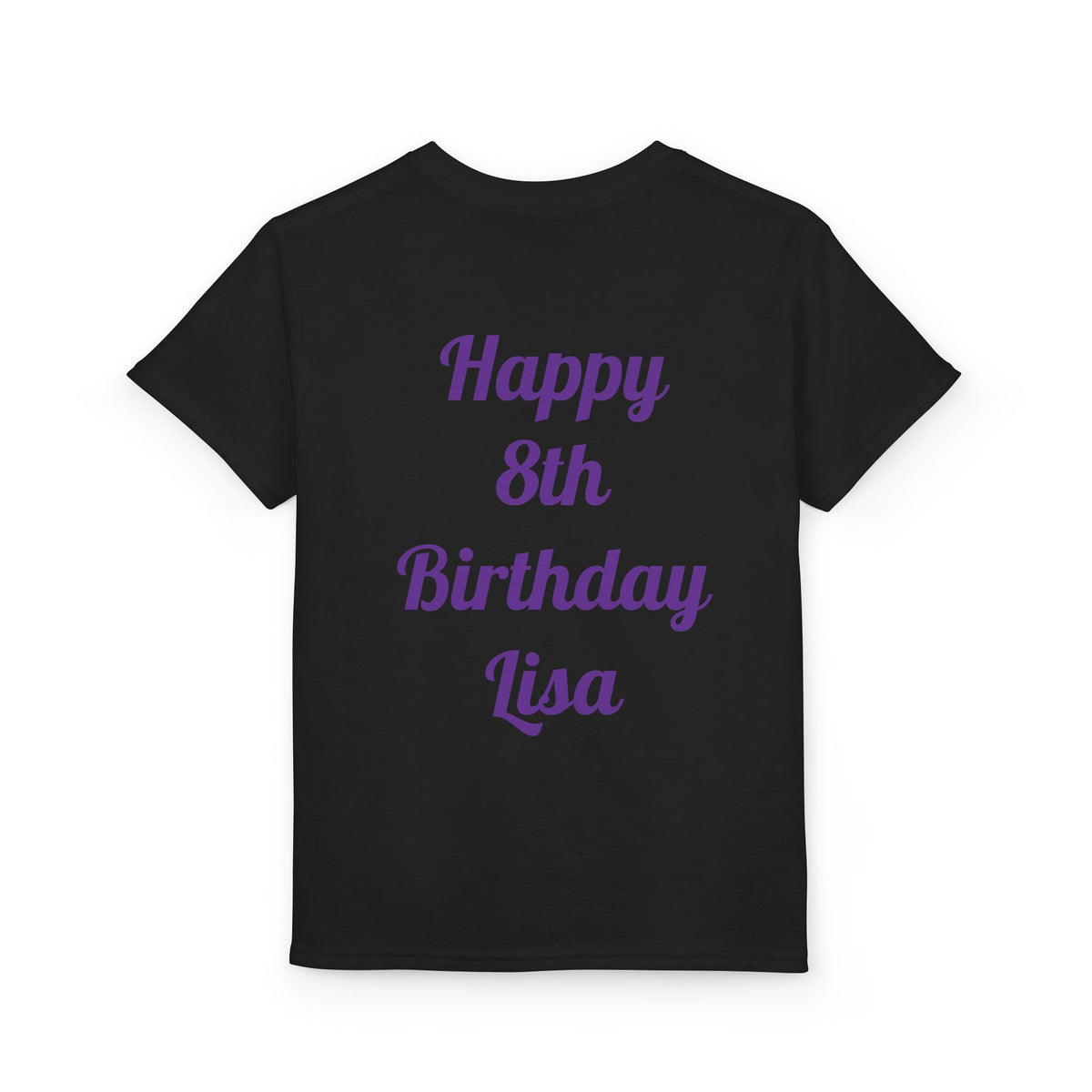 Wild About Being UNO Birthday Girl T-Shirt | Kids Custom Name Back