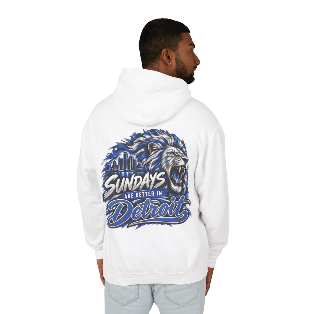 Detroit Motor City Grit Sundays Hoodie