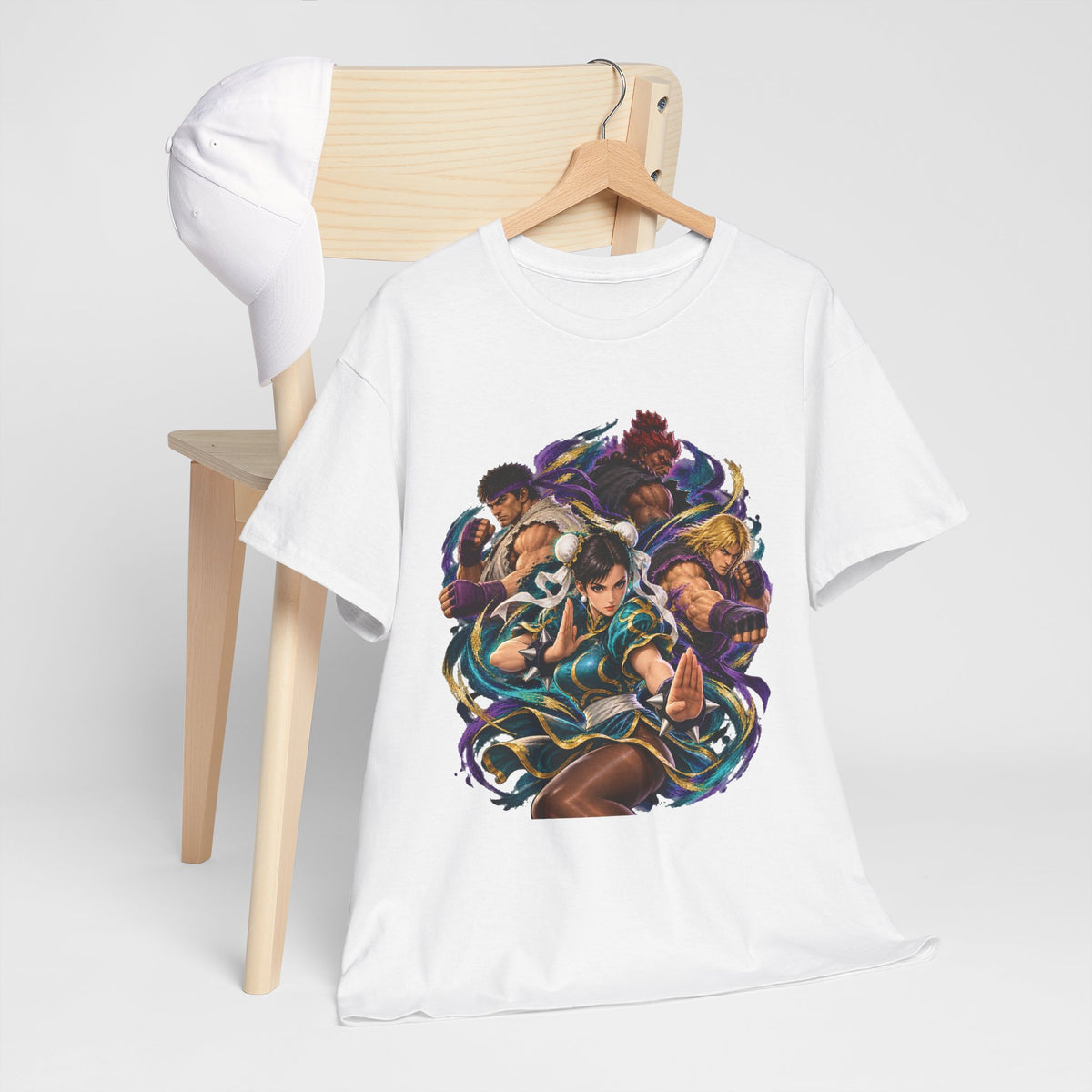 Street Fighter Characters Graphic T-Shirt