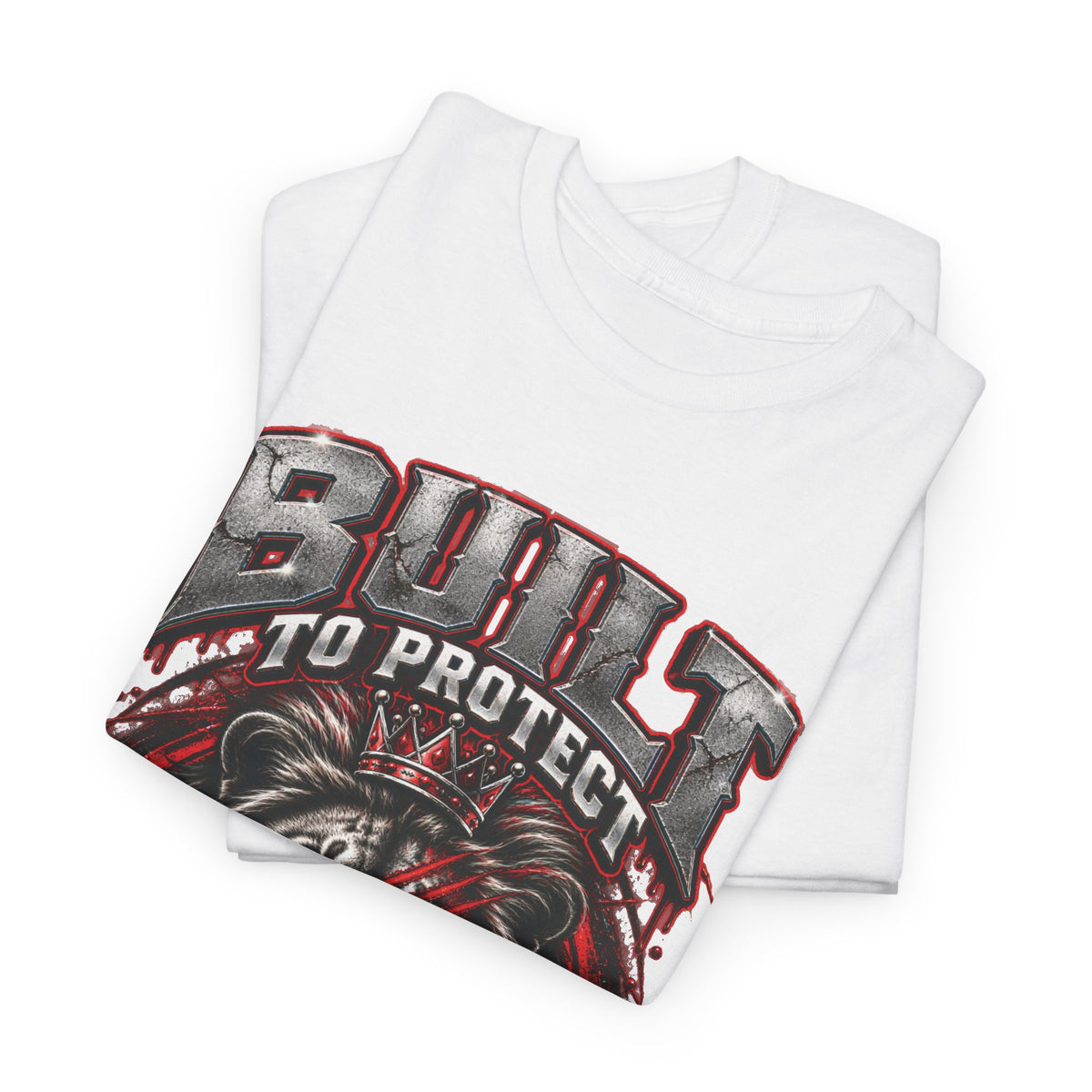 Built to Protect Her Peace Couples Graphic T-Shirt