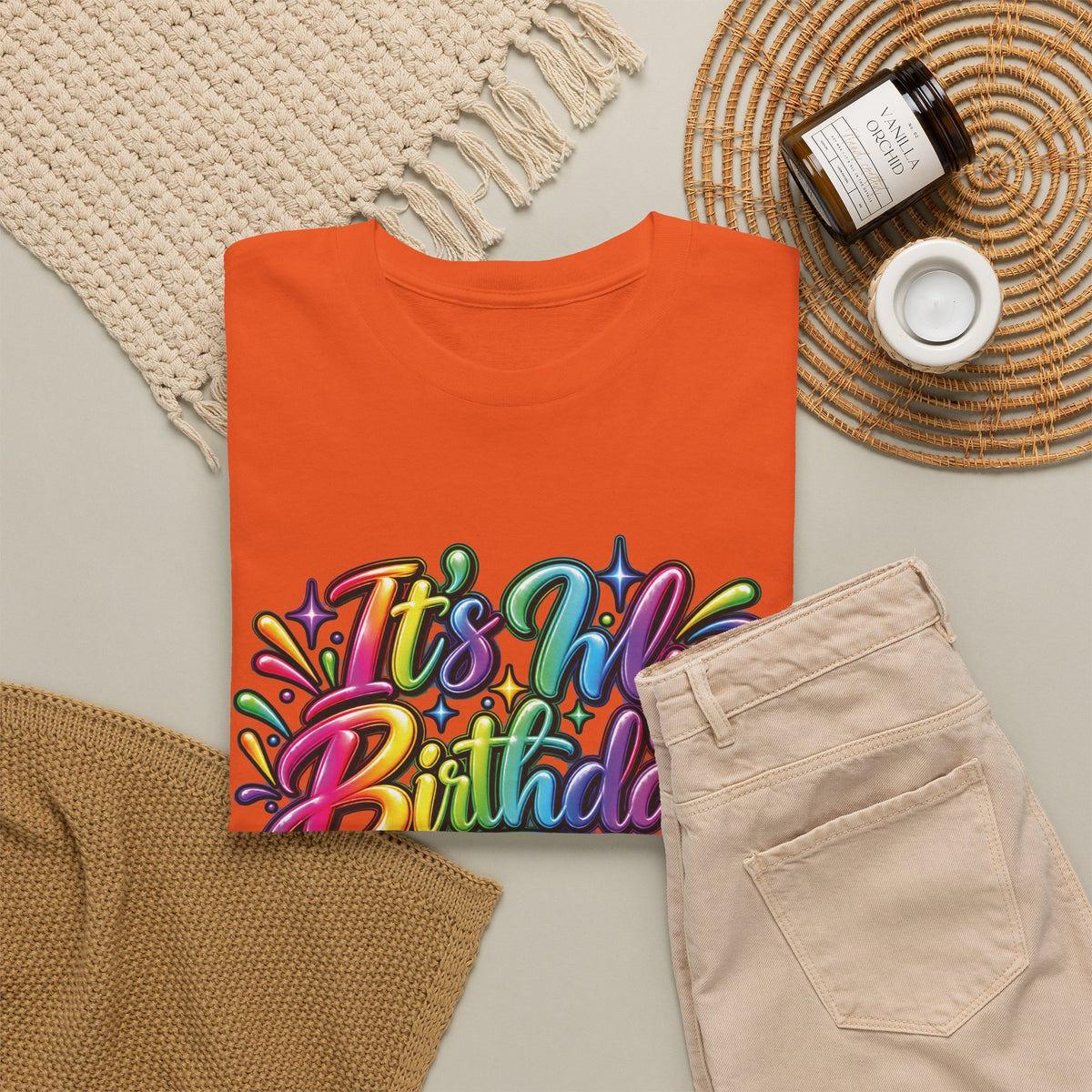 It’s My Birthday Colorful Celebration T-Shirt