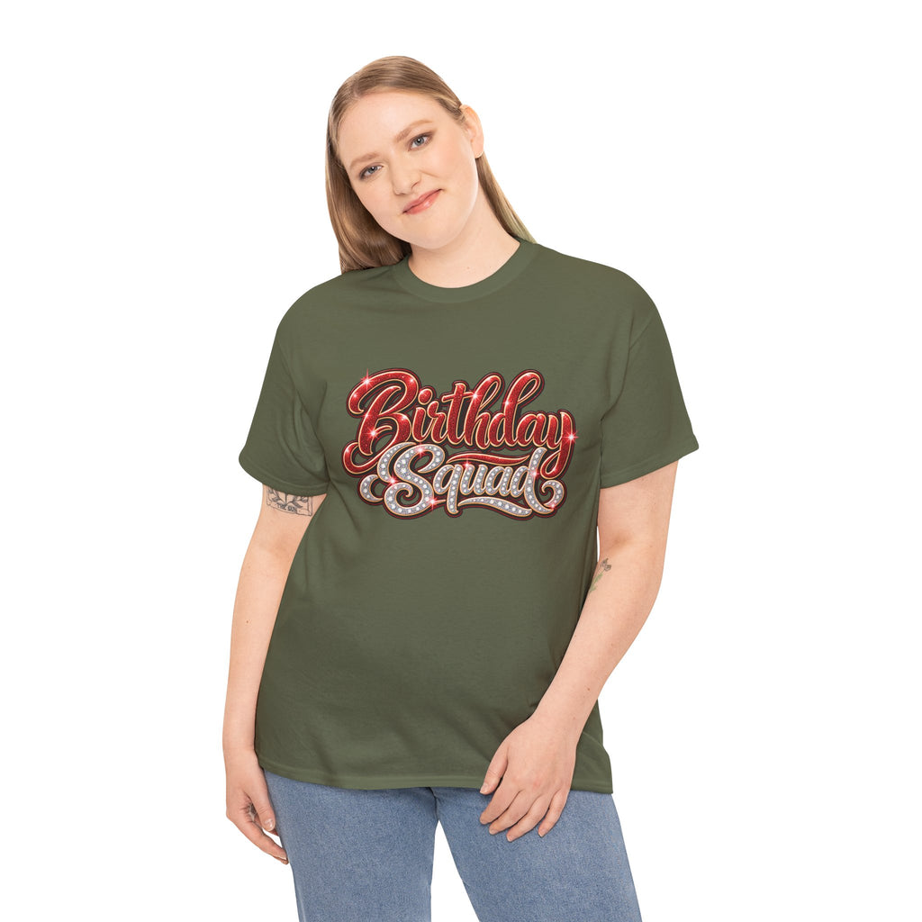 Birthday Squad Graphic T-Shirt