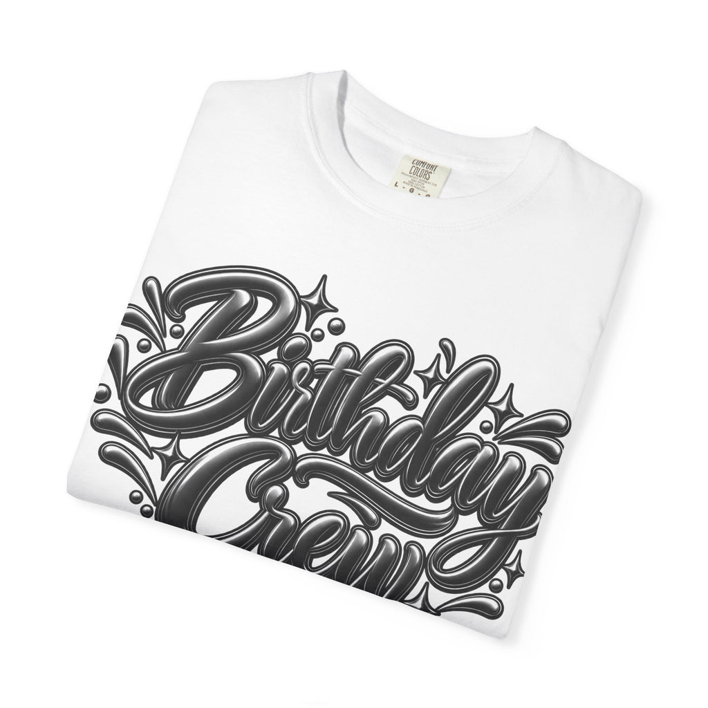 Birthday Crew Graphic T-Shirt