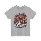 Detroit Tigers Tiger Baseball Tee | Vintage Mascot Detroit Baseball Shirt