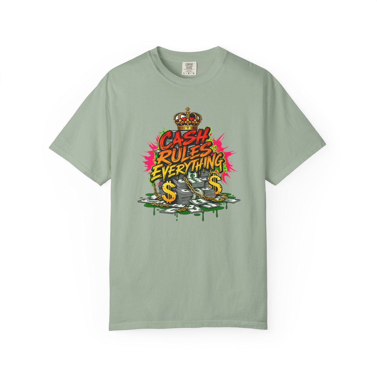 Cash Rules Everything Around Me T-shirt | Streetwear Money Graphic Tee