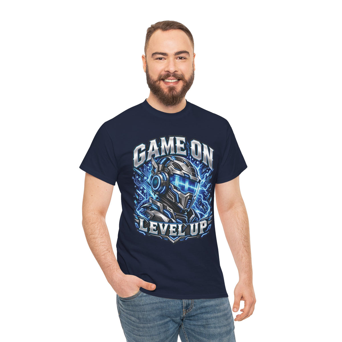 Game On Level Up Gamer Graphic T-Shirt