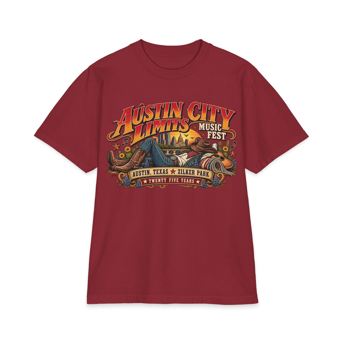Austin City Limits Festival T-Shirt | Austin Texas Zilker Park Music Tee