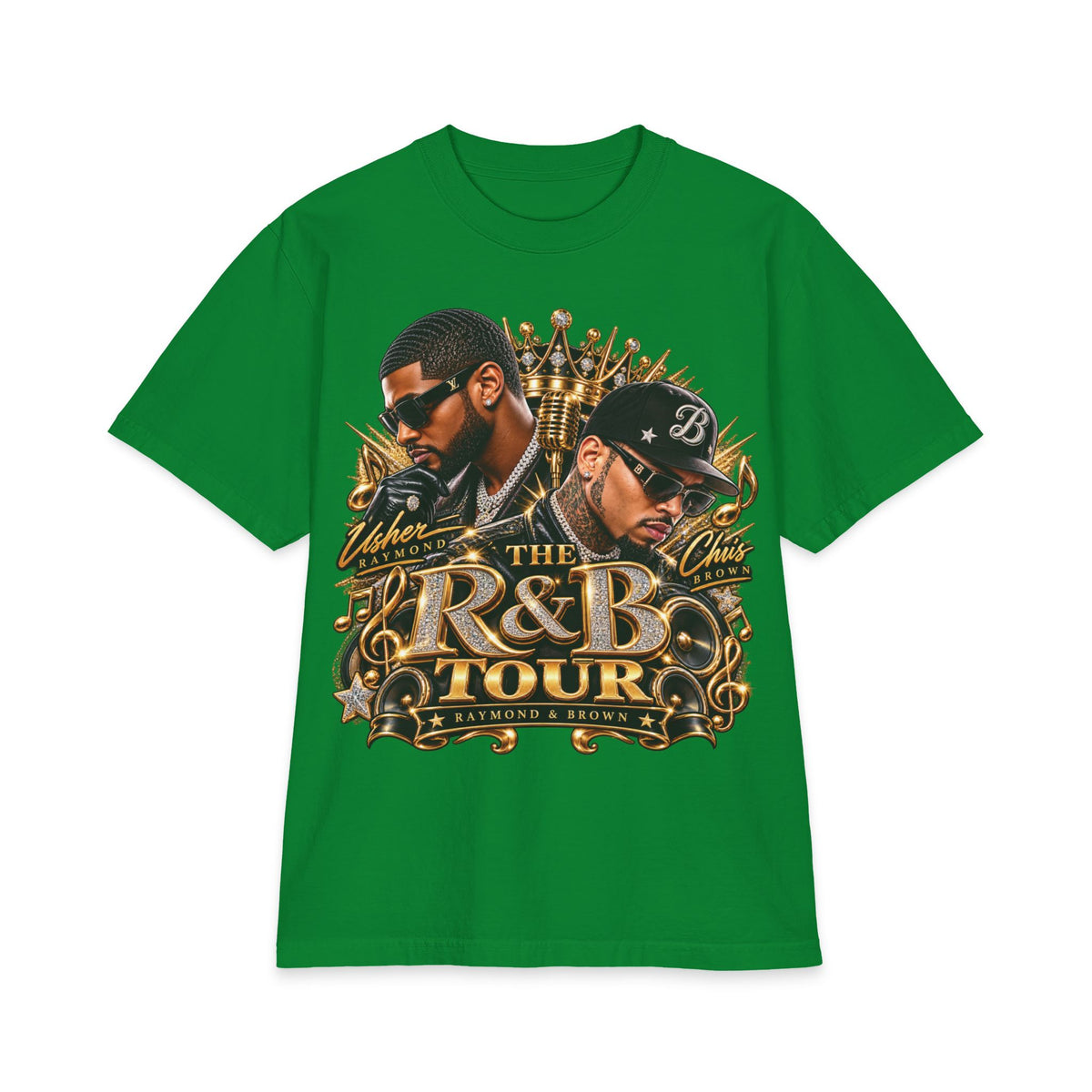 R&B Tour Graphic Tee | Concert Vintage Portrait Design