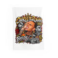 Hip Hop Graffiti Portrait Indoor Wall Tapestry | Urban Music Collage