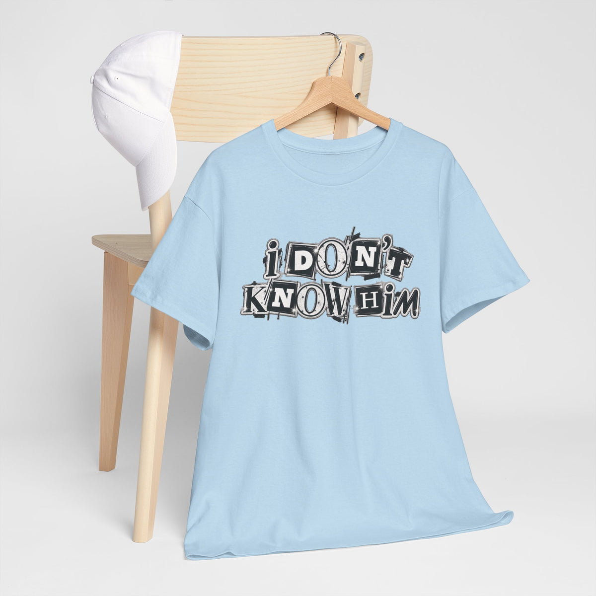 I Don’t Know Him Couples Statement T-Shirt