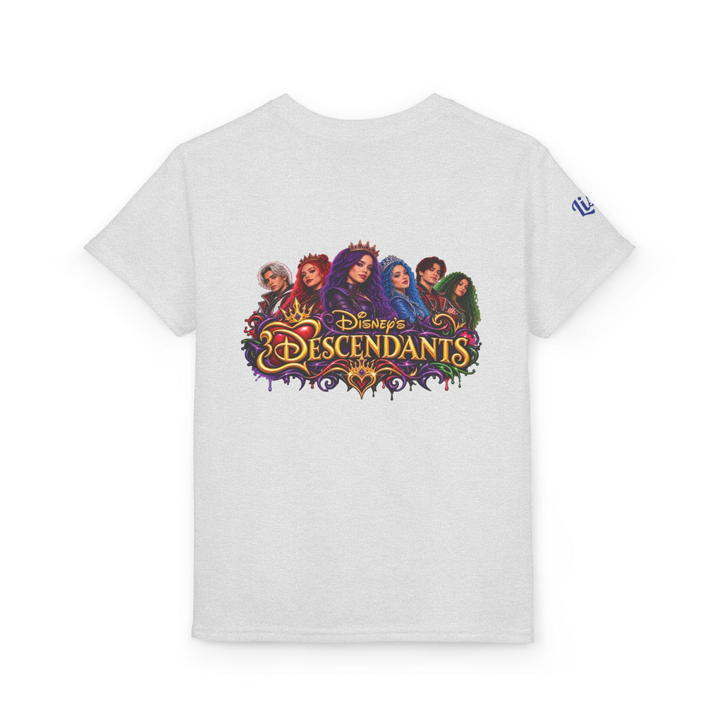 Descendants and Zombies worlds Collide Logo Youth T-Shirt | Movie Character Tee
