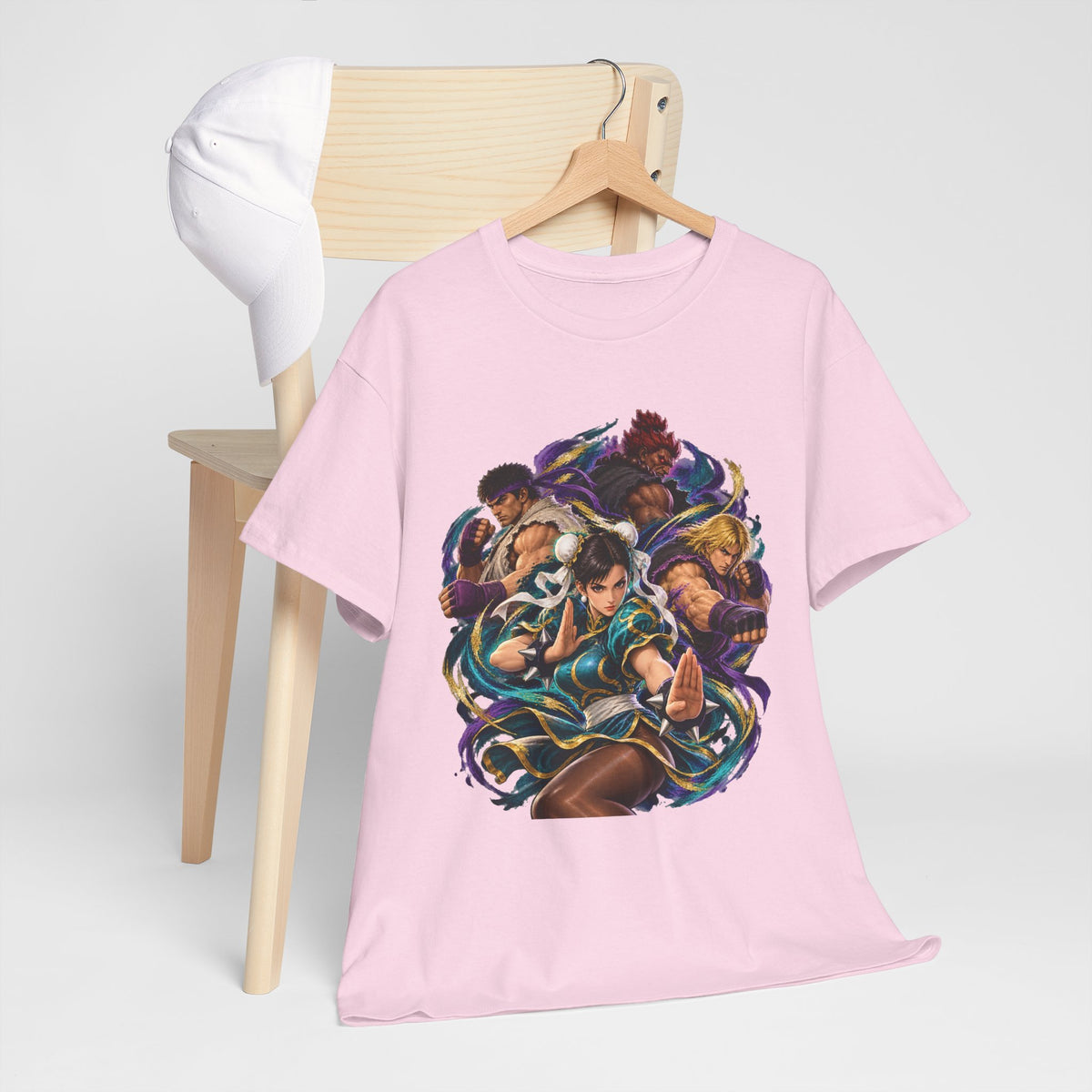 Street Fighter Characters Graphic T-Shirt