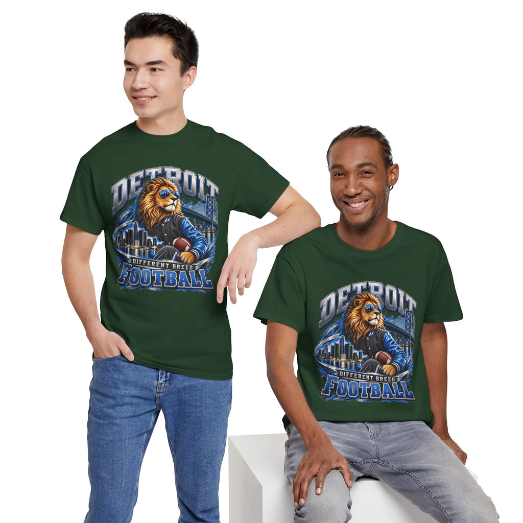 Detroit Lions Football Graphic T-Shirt