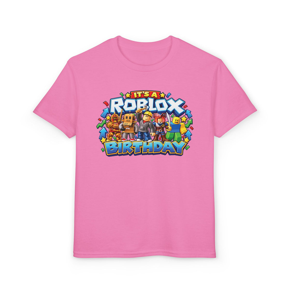 Roblox Birthday Leveling Up to 6 Youth T-Shirt