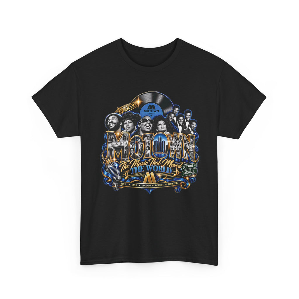 Motown Legends Tee | Detroit Graffiti Back