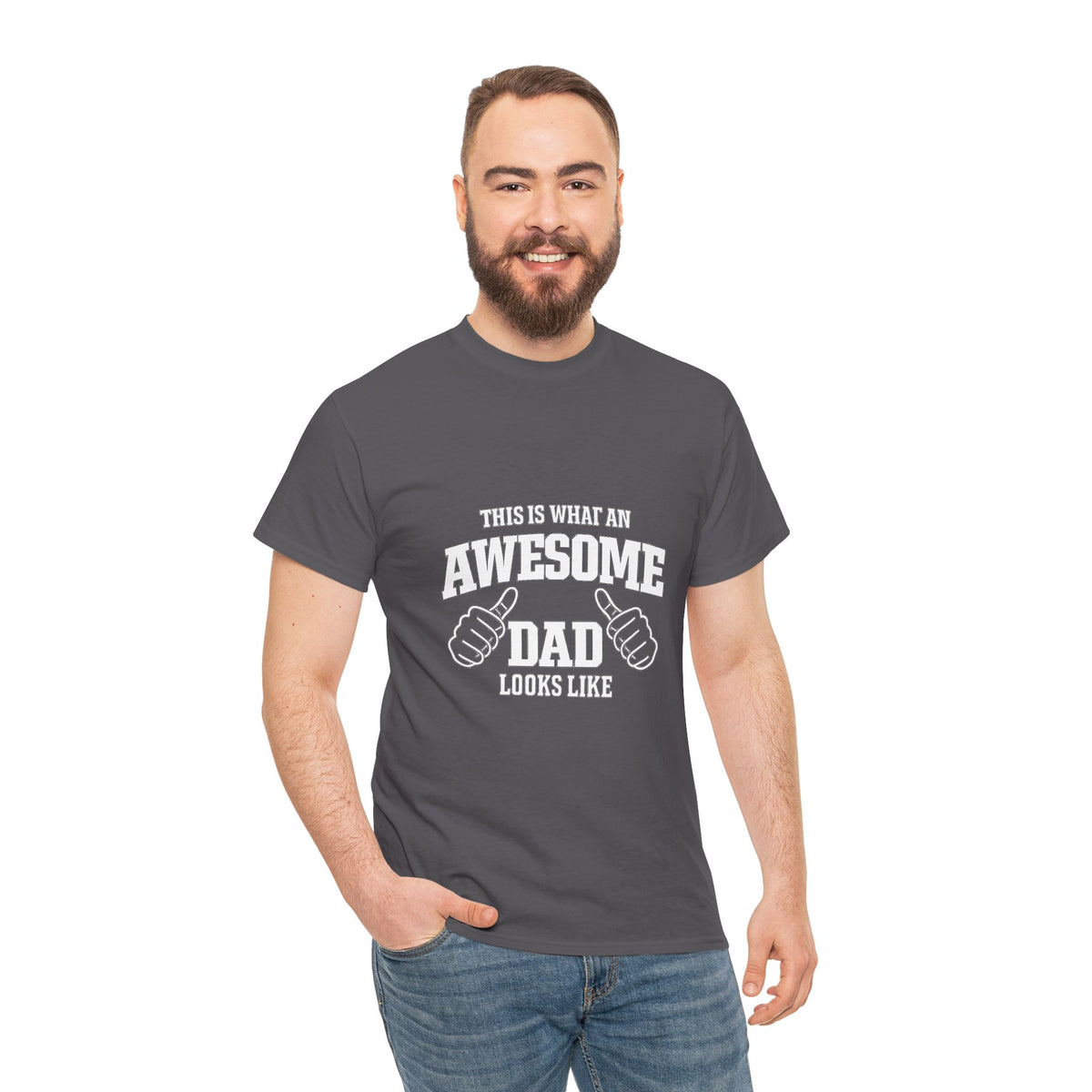 Awesome Dad T-Shirt | "This Is What An Awesome Dad Looks Like", Fathers Day Tee