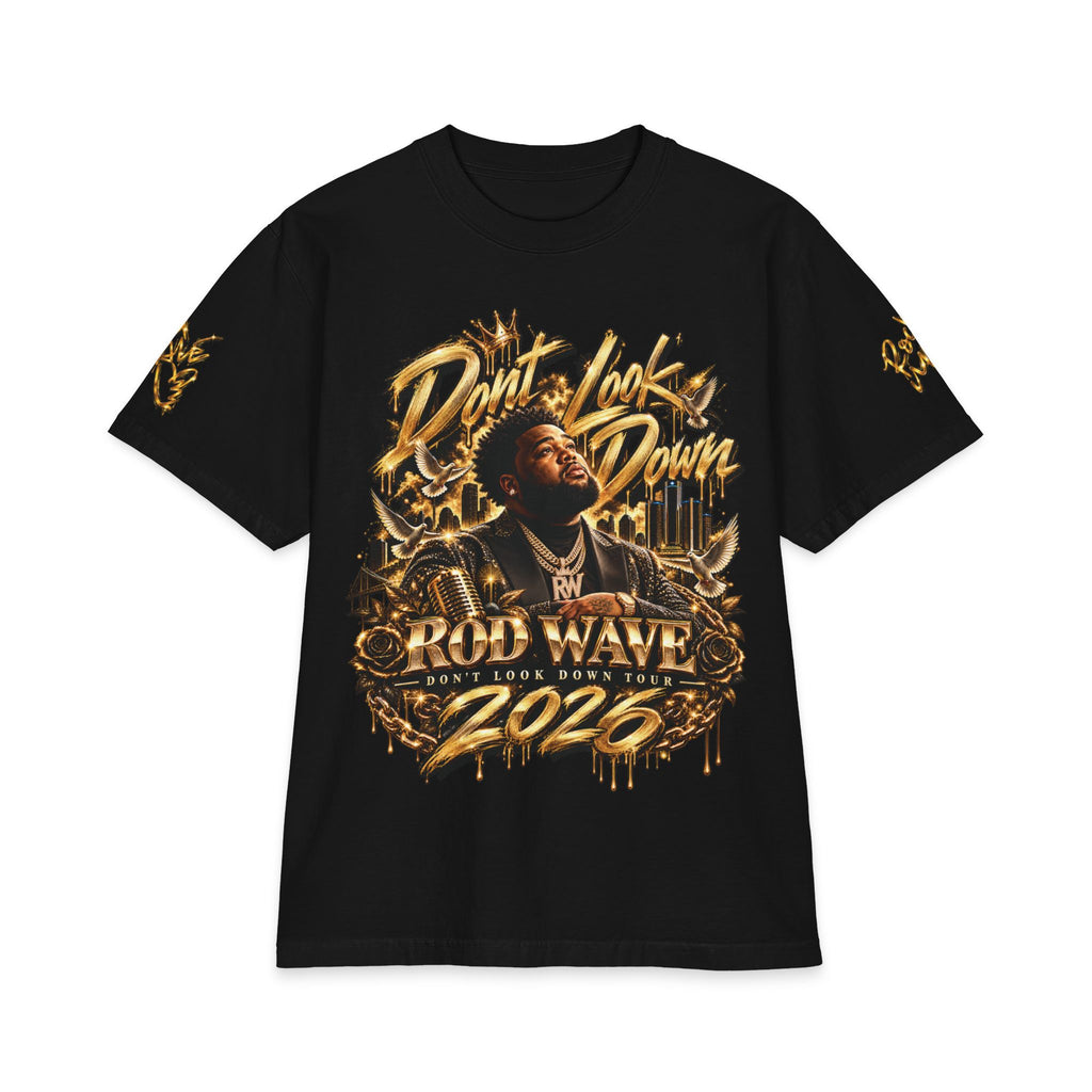 Don't Look Down Rod Wave 2026 T-Shirt | Rap Artist Graphic Tee, Tour Style
