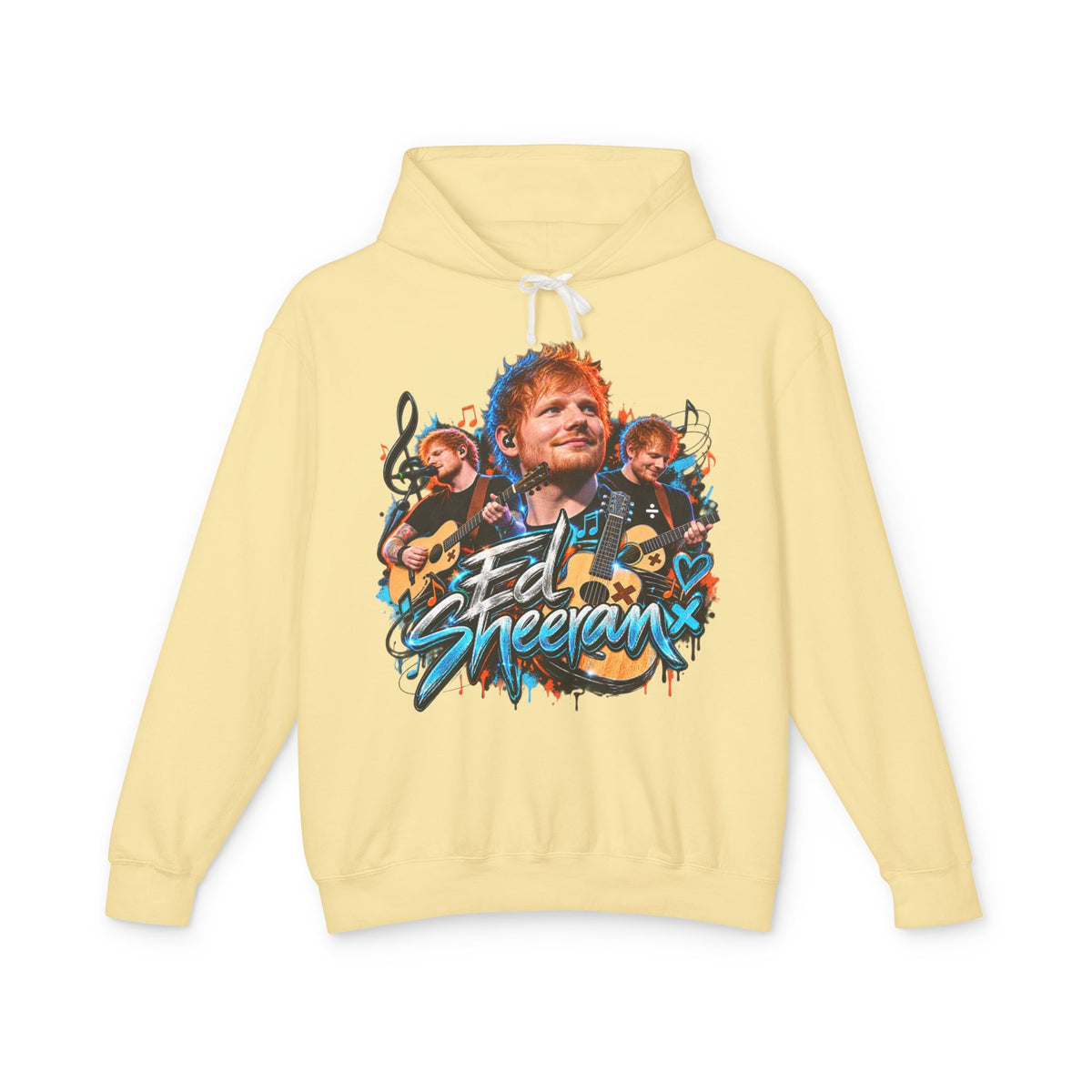 Ed Sheeran Portrait Hoodie | Loop Tour 2026 Back Design