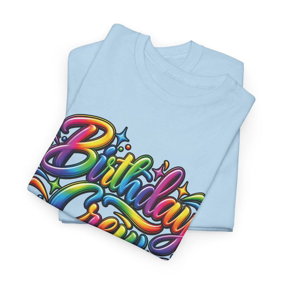 Birthday Crew Colorful Celebration T-Shirt